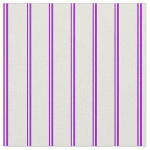 Tela Patrón de franjas violeta y beige oscuro
