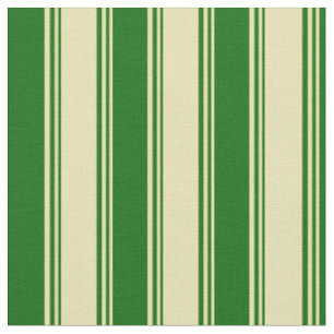 Tela Patrón de franjas y líneas verdes oscuras