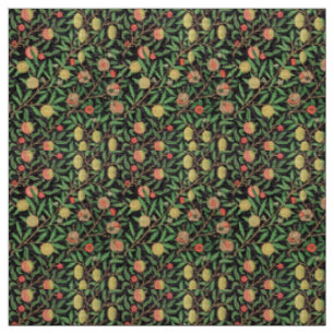 Tela Patrón de frutas vintage de William Morris