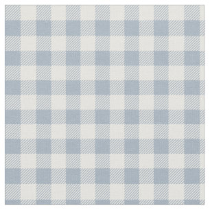 Tela Patrón de gingham costero a cuadros blanco azul ap