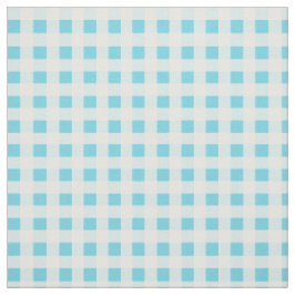 Tela Patrón de Gingham de la comprobación azul del sol