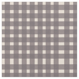 Tela Patrón de Gingham gris rosa
