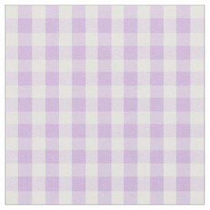 Tela Patrón de Gingham púrpura Pastel
