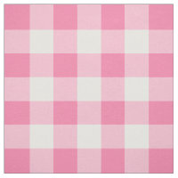 Patrón de Gingham rosa corto personalizado