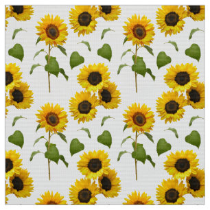 Tela Patrón de girasoles del país