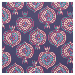 Tela Patrón de granadas decorativas