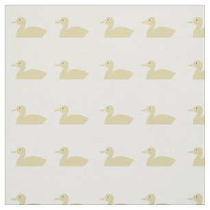 Tela Patrón de guardería de patitos amarillos lindos