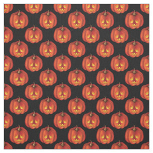 Tela Patrón de Halloween de Vampiro Jack O Lantern