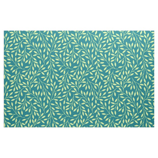 Tela patrón de hoja ("Cuarto gordo" (fat quarter))