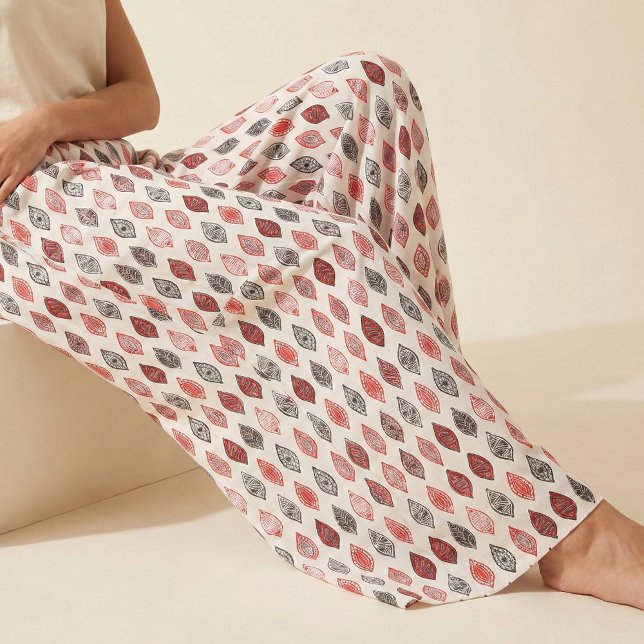 Tela Patrón de hojas Minimalistas simples (Subido por el creador)