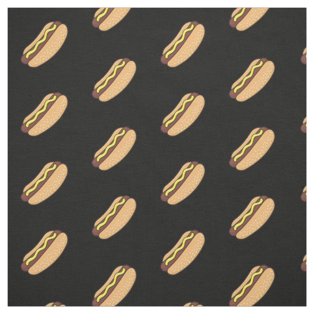 Tela Patrón de Hotdog (Retal)
