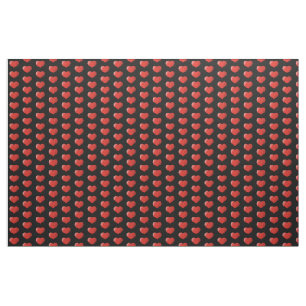 Tela Patrón de iconos cardíacos 3D