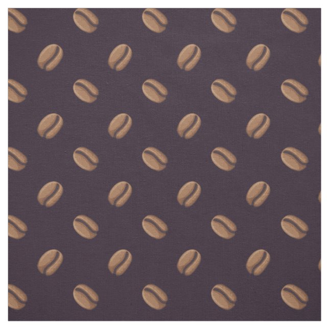 Tela Patrón de iconos de café (Retal)