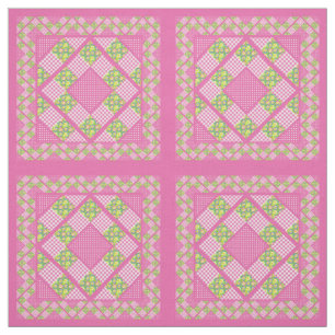 Tela Patrón de imitación de imitación de color rosa