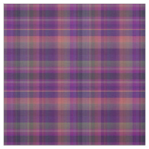Tela Patrón de impresión de rayas cuadradas púrpura 