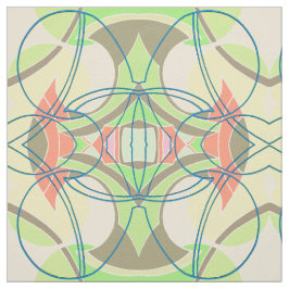 Tela Patrón de inspiración retro (3 capas y fondo diy)