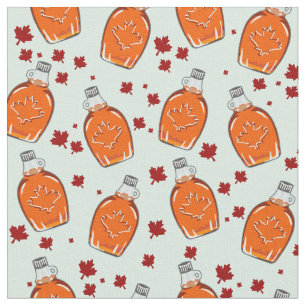 Tela Patrón de jarabe de arce canadiense