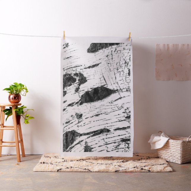 Tela Patrón de la corteza de Birch (In Situ)