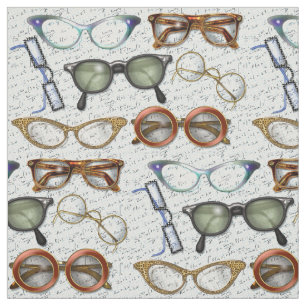 Tela Patrón de la moda de los ojos