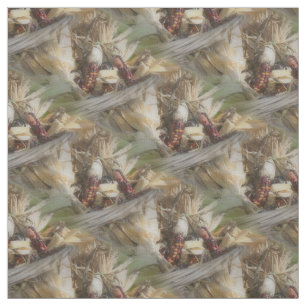 Tela Patrón de la Naturaleza de Maíz Indio de Color