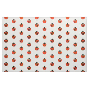 Tela patrón de ladybug