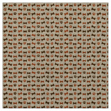 Patrón de lazos de amarre para animales de perro