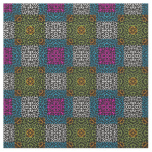 Tela Patrón de leopardo moderno nº 4