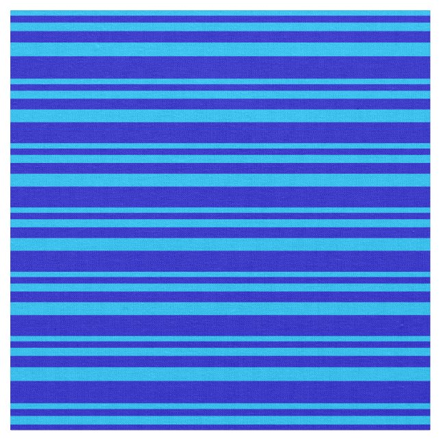 Tela Patrón de líneas azul y azul del cielo profundo (De cerca)