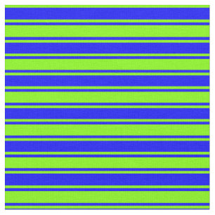 Tela Patrón de líneas azul y de gráfico