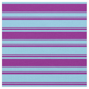 Tela Patrón de líneas azul y morado