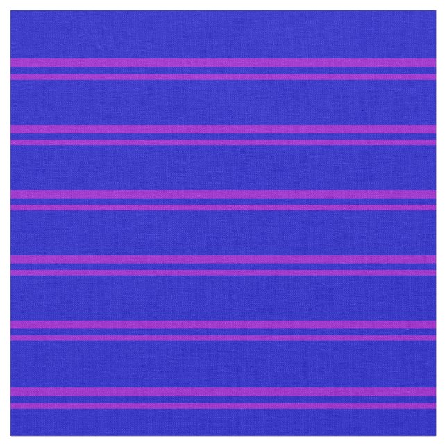 Tela Patrón de líneas azul y violeta oscuro (De cerca)