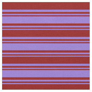 Tela Patrón de líneas/bandas color rojo morado y oscuro