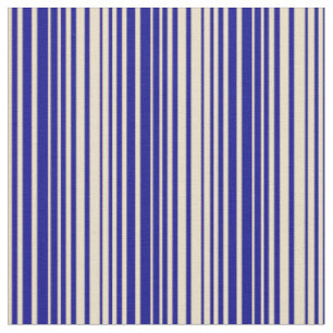 Tela Patrón de líneas/bandas de color azul oscuro y mor