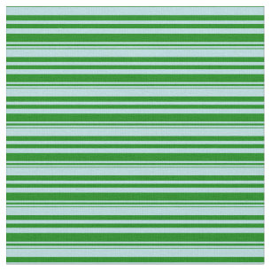 Tela Patrón de líneas/bandas de color azul y verde en p