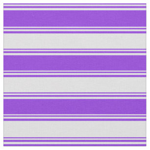 Tela Patrón de líneas/bandas moradas y de lavanda