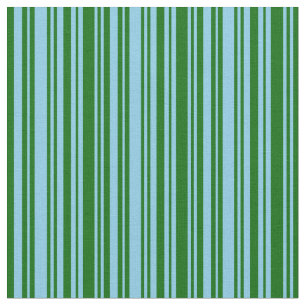 Tela Patrón de líneas/bandas verdes azules y oscuras