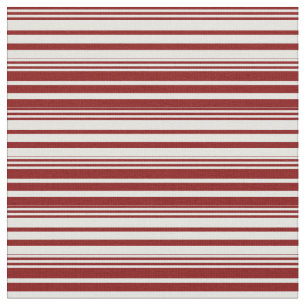 Tela Patrón de líneas cian de maroon y luz