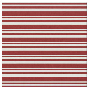 Tela Patrón de líneas de cian y marrón claro