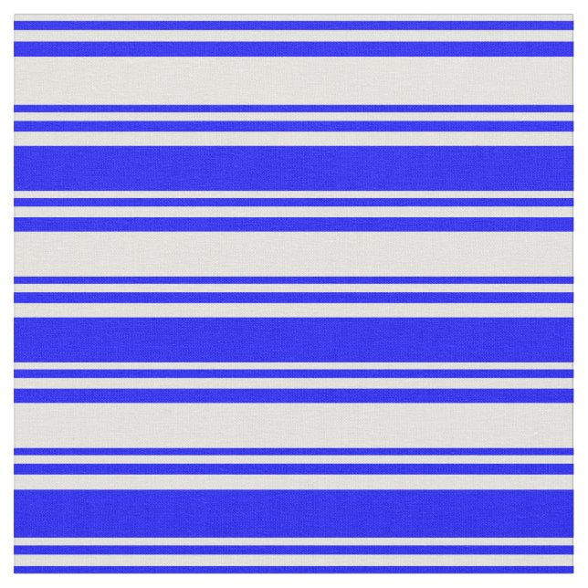 Tela Patrón de líneas de color amarillo claro y azul (De cerca)