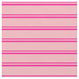 Tela Patrón de líneas de color rosa y rosa claro profun