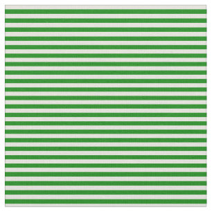 Tela Patrón de líneas de color verde y beige