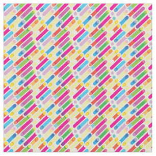 Tela Patrón de líneas diagonales de arcoíris de moda Ar