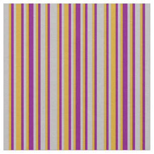 Tela Patrón de líneas gris, dorso y púrpura