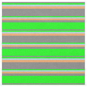 Tela Patrón de líneas grises, livianas, azules y marron