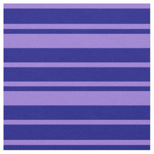 Tela Patrón de líneas moradas y azules