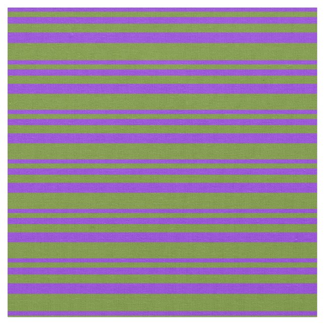 Tela Patrón de líneas moradas y verdes (De cerca)