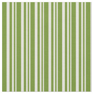 Tela Patrón de líneas/rayas beige y verde