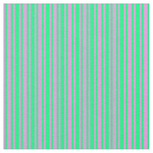 Tela Patrón de líneas/rayas de color verde y ciruela