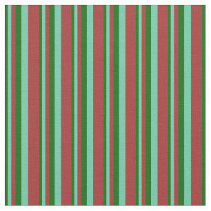 Tela Patrón de líneas verdes, acuamarinas y marrones os