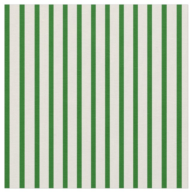 Tela Patrón de líneas verdes beige y oscuro (De cerca)